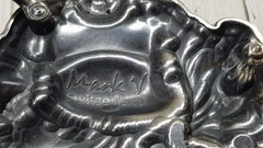 Belt Buckle Buddha, Switzerland, marking