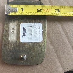 NOS Rainbow Metals F-106 Delta Dart The Ultimate Interceptor belt buckle #27/100