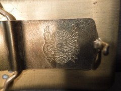 Brass & Steel MF Massey Furguson Belt Buckle Far Tractor Implements Great Americ