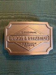 Briggs and Stratton Belt Buckle