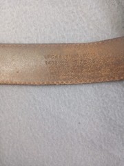 Unbranded Brown Pebble Genuine Leather Belt Nickel Free Buckle Size 36 Quality