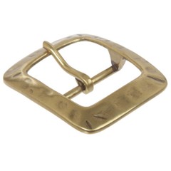 1 1/2&Prime; (39 mm) Nickel Free Center Bar Single Prong Rectangular Belt Buckle