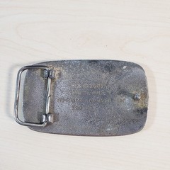 Jack Daniels Belt Buckle Silver Tone Old No.7 Whiskey Western Cowboy Metal 5007