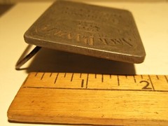 JACK DANIELS OLD NO 7 TENNESSEE WHISKEY BELT BUCKLE LYNCHBURG REPRODUCTION B-16B