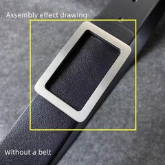 Pure Titanium Pin Belt Buckle Men&rsquo;s Belt Buckles For 35mm Belt Gift Men Gift EDC