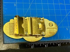 Battletoads June 2017 Loot Crate Gaming Exclusive Nes Gold Tone Belt Buckle
