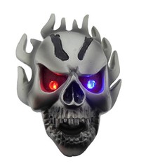 Large Men Skull Skeleton Belt Buckle Tattoo Goth Women Tribal Halloween Costume