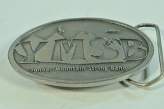 Yonder Mountain String Band Bluegrass Nederland Colorado Belt Buckle Rare