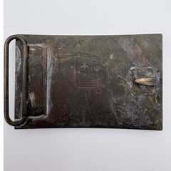 Wells Fargo & Stage Couch Brass Belt Buckle By Deane & Adam’s Mint