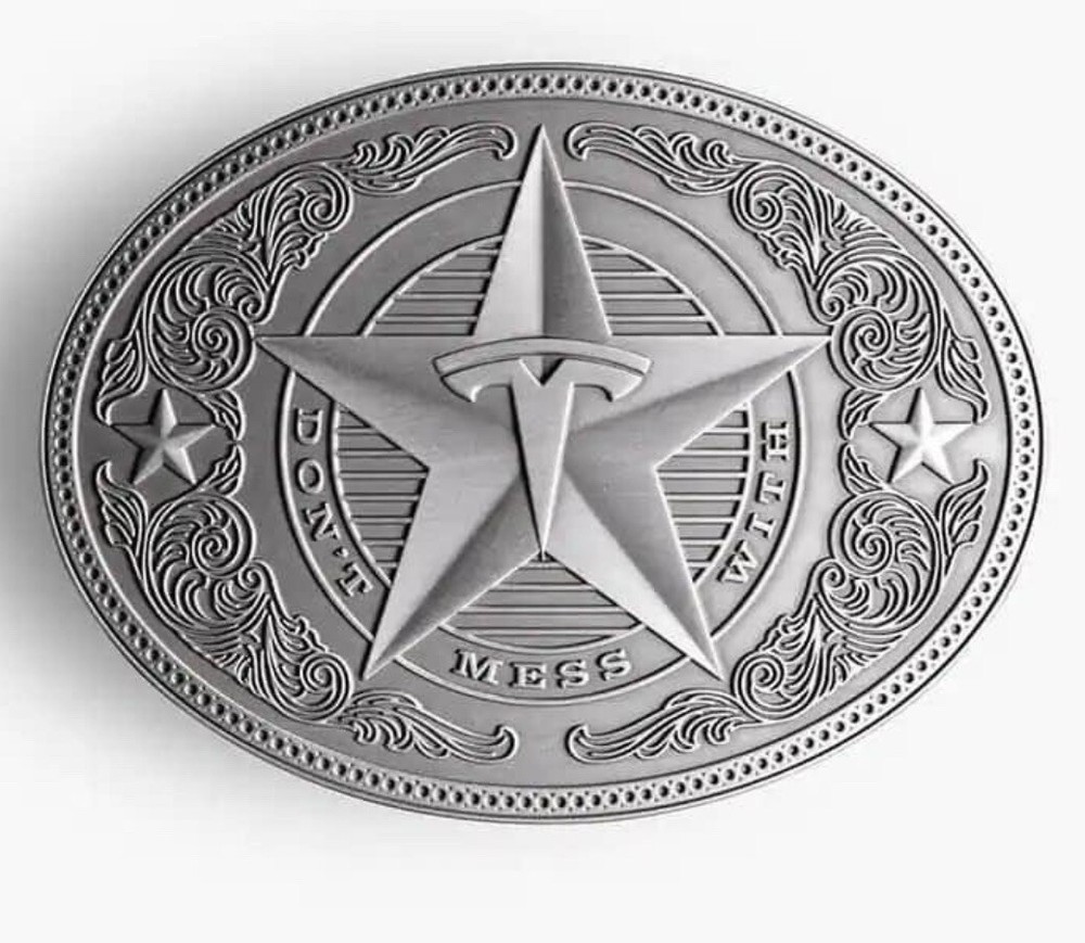 TESLA Giga Texas Belt Buckle | NEW, Ships Immediately! IN HAND Limited Edition