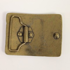 Double Anchor Belt Buckle, Antique Brass Belt Buckle for 4cm Interchangeable Belt