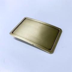 Antique Bronze Rectangle Blank Belt Buckle Custom Belt Buckle also Stock in US