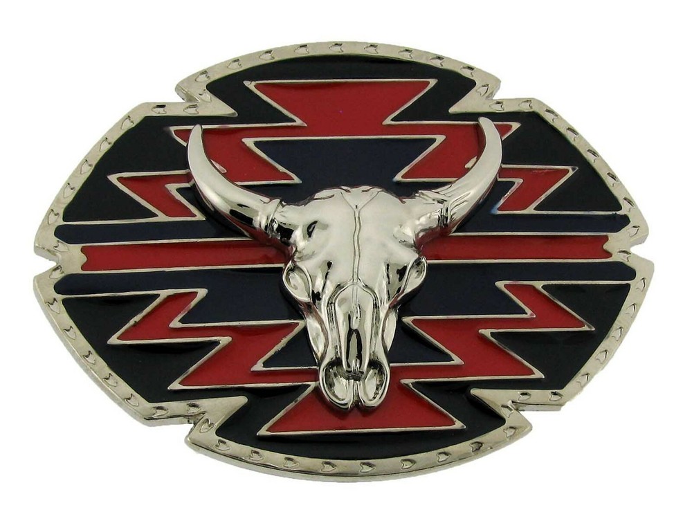 Bull Belt Buckle OX Western Cowgirl Texas Style Chopper Metal New Rodeo Fashion