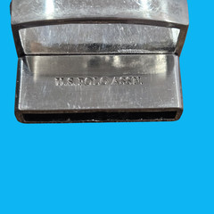 U.S. Polo Assn. Men&rsquo;s Reversible Replacement Belt Buckle Silver Tone 1.25&Prime; Wide