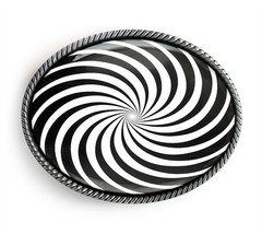 Hypnotic Spiral Belt Buckle – Optical Illusion Sci-fi Belt Buckle – 558