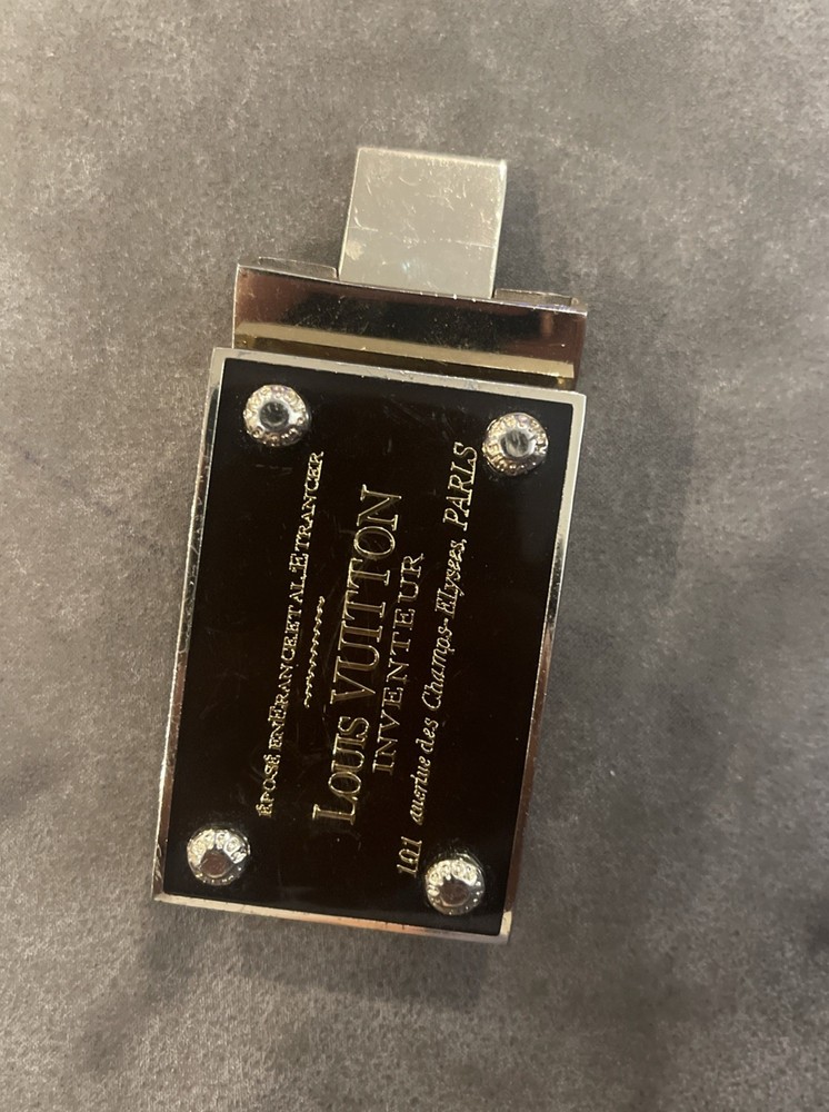 Vintage Louis Vuitton Inventeur Belt Buckle Paris