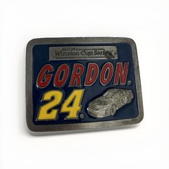NASCAR Winston Cup Series Jeff Gordon 24 American Legends Foundry belt buckle