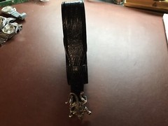 Sterling Silver Lizzard Buckel and Belt