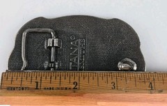 John Deere Montana Silversmiths Scalloped Duo Attitude Buckle