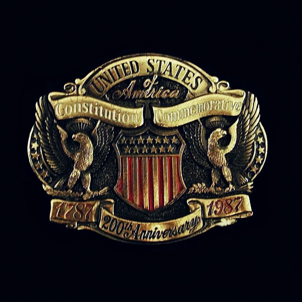 &lsquo;United States 200th Anniversary Commemorative&rsquo; Belt Buckle NEW