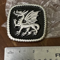 Dragon Belt Buckle, Mobtown 2004, NEW