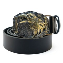 Belt buckle “Raven”, Crow belt buckle, Blackbird buckle; Bird on the buckle;