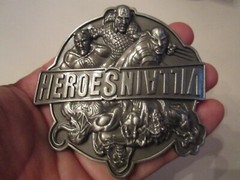 2009 MARVEL HEROES VS VILLAINS BELT BUCKLE – GW-9