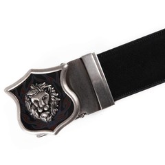 Ratchet Belt for Men Leather Dress Belts with 36/38(34-36waist), Black2082