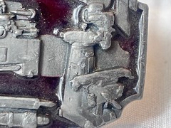 1987 Siskiyou Buckle Co Belt Buckle Machinist R-50 Williams Oregon USA
