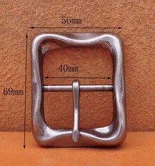 Personalized Novelty Heavy Strong Bike Men Retro Center Bar Pin Belt Buckle 40mm