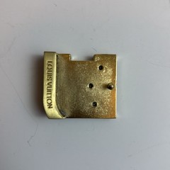 Louis Vuitton Gold Monogram Buckle