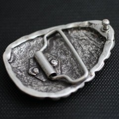Pine Cone Belt Buckle – Rustic Natural Metal Belt Buckle