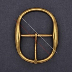MEN HUGE LONG BRASS PLATED CENTER BAR LEATHERCRAFT BELT BUCKLE REPLACEMENT 50MM