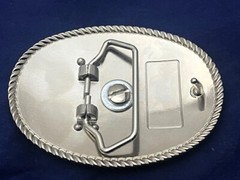 In Memory of Fallen Bikers Western Style Buckle (Pewter)