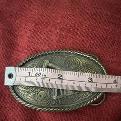 Vintage 1980 Great American Buckle Co. Oil Derrick Belt Buckle Serial #291