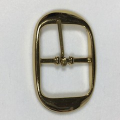 Vintage Replacement Belt Buckle Fits 1.5&Prime; Simple Basic Gold Toned Made in USA 7A