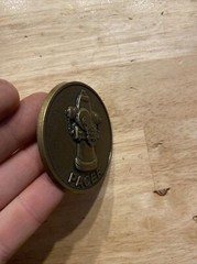 Pacer Vintage Belt Buckle Firefighter 🔥 Fire Hydrant METAL Collector Patina