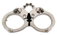 Skull Belt Buckle Halloween Party Costume Santa Claus Christmas Men »s Hand cuff