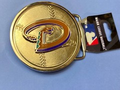 Arizona Diamondbacks MLB Baseball Team Spinner Moving Belt Buckle – Ultimate Fan