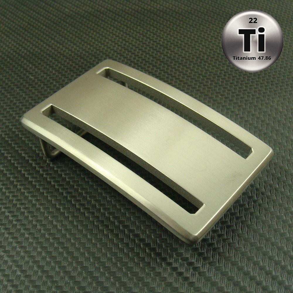 Pure Titanium Pin Belt Buckle Men&rsquo;s Belt Buckles For 1.5&Prime; / 38mm Belt Z499A