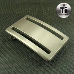 Pure Titanium Pin Belt Buckle Men&rsquo;s Belt Buckles For 1.5&Prime; / 38mm Belt Z499A