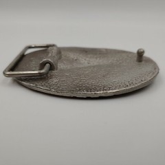 SISKIYOU A2 1995 Flying Eagle and Eagle Feathers Pewter Belt Buckle