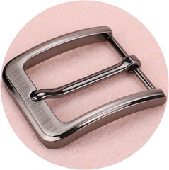 1.5 Inches (38-40 mm) Belt Buckle Single Prong Square Replacement Buckle for Men