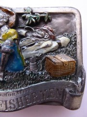 1984 American Fishermen Commemorative Belt Buckle Limited Edition Arroyo Grande
