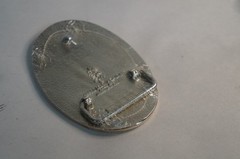 Rare Reddy Kilowatt OG&E New/ Old Stock Brass Belt Buckle 20 years