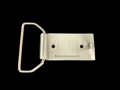 1.5&Prime; Belt Buckle Blanks Snap On Flat Hardware Add Buckle DIY Slumping Fusing