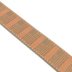 BC Belts USA Distressed Large (36-38&Prime; Waist), Brown – Vertical Usa Flag