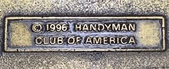 HANDYMAN CLUB OF AMERICA 1996 Bronze Belt Buckle