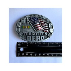 Vietnam Vet Forgotten Hero Belt Buckle