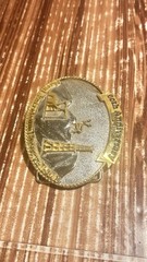 Vintage Metal 80th Anniversary Naval Petroleum Reserve No. 1 Buckle 1912-1992